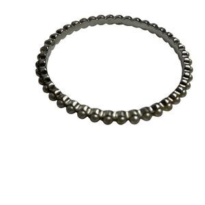 Silver Beaded Stackable Bracelet Elegant Fashion‎ Jewelry